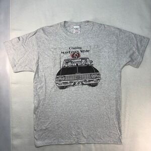 Mayberry USA Apparel Cruising Mayberry Style Graphic T-Shirt Mens Large Gray L